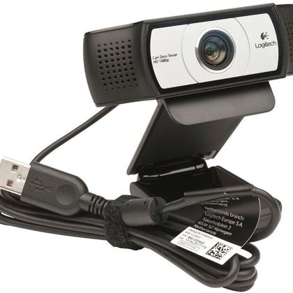 Imagem de Webcam usb full hd 1080p c930e com microfone logitech business