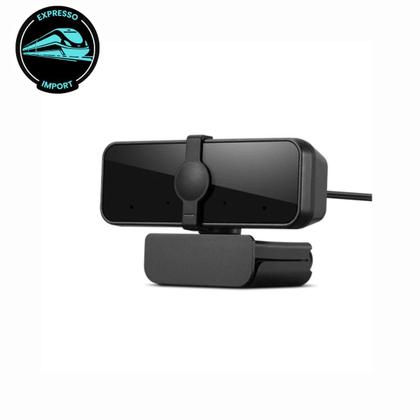 Imagem de Webcam USB para PC, 1080p, Microfone, Preta, 2023