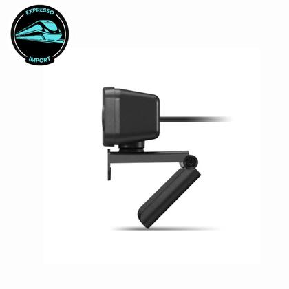 Imagem de Webcam USB para PC, 1080p, Microfone, Preta, 2023