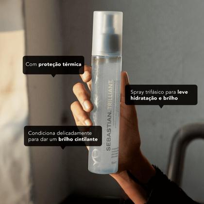 Imagem de Wella BlondorPlex Shampoo 250ml + Condicionador 200ml + Trilliant Protetor Térmico 150ml