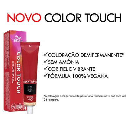 Imagem de Wella Color Touch Tonalizante 7/1 Louro Médio Acinzentado 60g