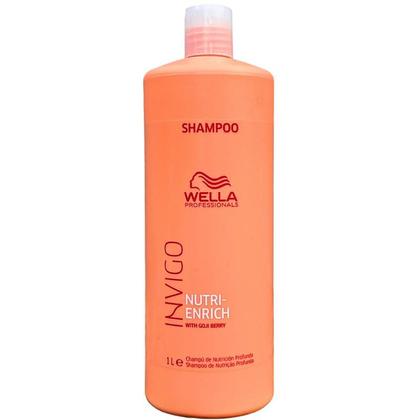 Imagem de Wella Enrich Invigo Secos Ressecados Nutrição Hidratação Reflexos Luzes Quimicamente Tratamento Vella Shampoo 1litro e M