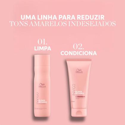 Imagem de Wella - Invigo Blonde Recharge Cool Blonde Condicionador 200ml