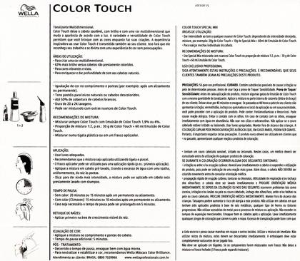 Imagem de Wella Kit 2 Color Touch Tonalizante 6/0 Louro Escuro 60g