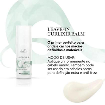 Imagem de Wella Nutricurls Curlixir Leave-in 150ml
