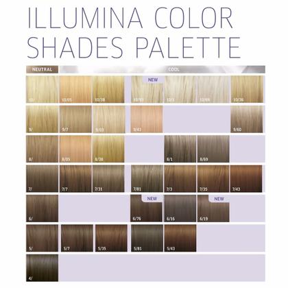 Imagem de Wella Professionals Coloração Permanente Illumina Color 60ml Escolha as Cores