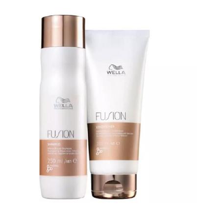 Imagem de Wella Professionals Fusion Shampoo 250ml+Cond 200ml+Mascara 150ml+Oil Reflections 30ml