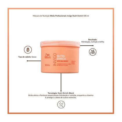 Imagem de Wella Professionals Invigo Nutri-enrich Mascara 500ml