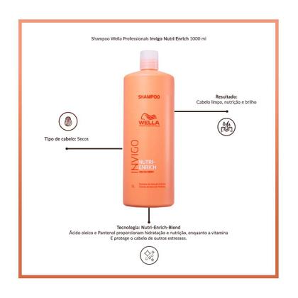 Imagem de Wella Professionals Invigo Nutri-enrich Shampoo 1000ml