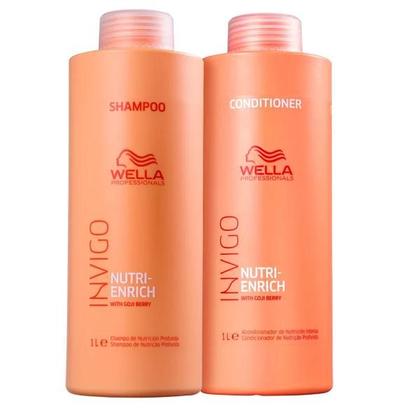 Imagem de Wella Professionals Invigo Nutri-Enrich Shampoo+Condicionador 1L+Mascara 150ml