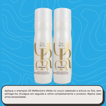 Imagem de Wella Professionals Oil Reflections Kit 2 Shampoo 250ml