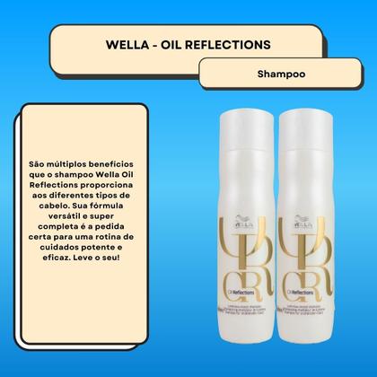 Imagem de Wella Professionals Oil Reflections Kit 2 Shampoo 250ml