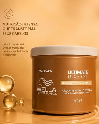 Imagem de Wella Professionals Ultimate Luxe Oil - Máscara 500ml