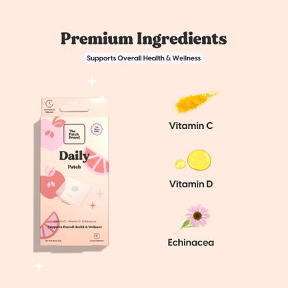 Imagem de Wellness Patches The Patch Brand Daily Support com vitamina C