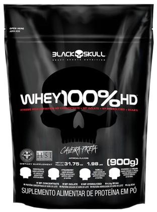 Imagem de Whey 100% black skull baunilha