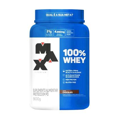 Imagem de Whey 100% Max Titanium 900g