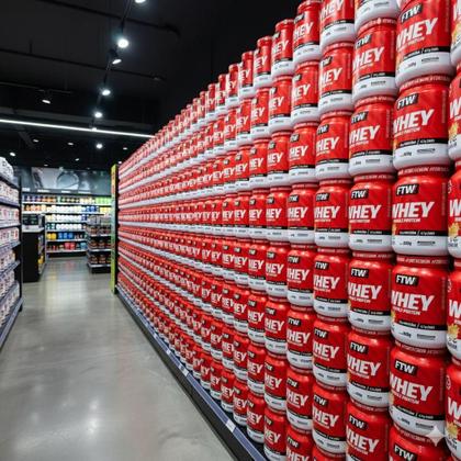 Imagem de Whey 24g Proteina Double Protein Baunilha 900g Ftw