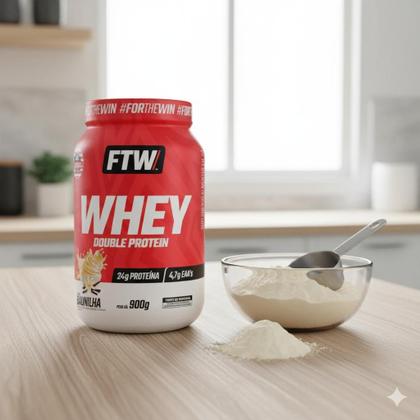 Imagem de Whey 24g Proteina Double Protein Baunilha 900g Ftw