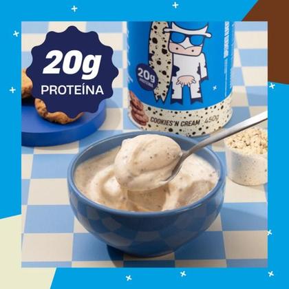 Imagem de Whey Concentrado Mais Mu Cookies'n Cream  Pote 450g