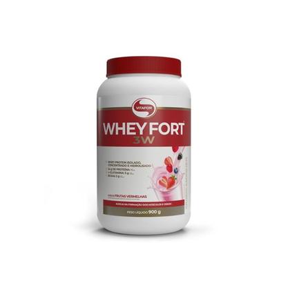 Imagem de Whey Fort 3w 900g Proteina Isolado/concentrado/ Hidrolisado Vitafor