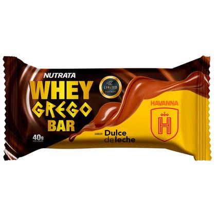 Imagem de Whey Grego Bar Havanna Sabor Dulce de Leche CX/12 Unidades Nutrata