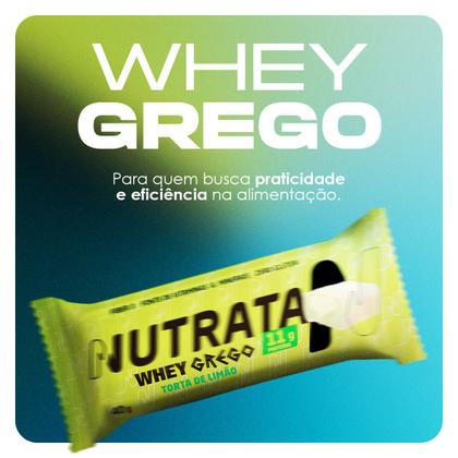 Imagem de Whey Grego Bar Torta de Limão CX/12 Unidades Nutrata