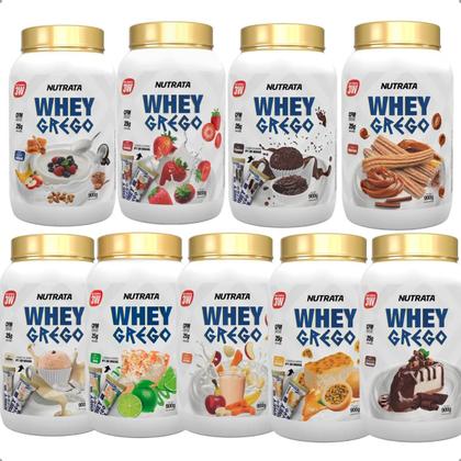 Imagem de Whey Grego Protein 3W 25g Proteina Pote 900g Nutrata