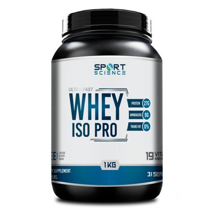 Imagem de Whey iso pro 100% zero 1kg - 33 doses sport science