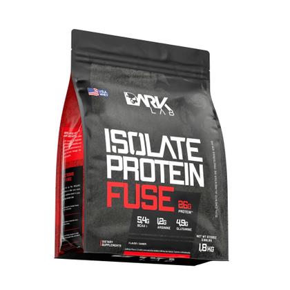 Imagem de Whey Isolate Protein Fuse 1,8kg  BCAAs  Whey Protein  Glutamina e Aminoácidos Essenciais  Ganho de Músculos  Ganho de Peso sem Gordura Dark Lab