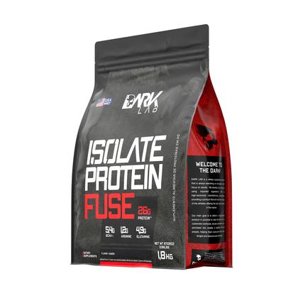 Imagem de Whey Isolate Protein Fuse 1,8kg  BCAAs  Whey Protein  Glutamina e Aminoácidos Essenciais  Ganho de Músculos  Ganho de Peso sem Gordura Dark Lab