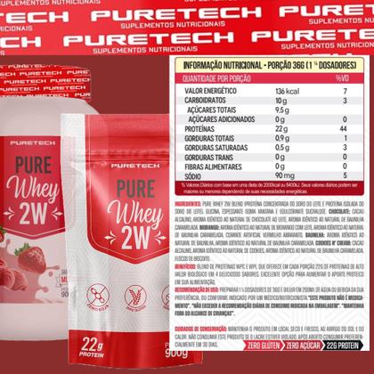 Imagem de Whey Protein 2W 900g Refil - Puretech
