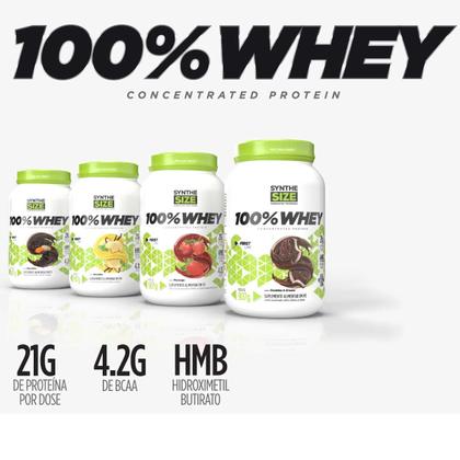 Imagem de Whey Protein Concentrado 100% Whey Baunilha 907g Synthesize