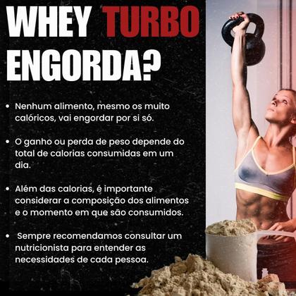 Imagem de Whey Protein Concentrado TURBO Black Skull 907G  Refil