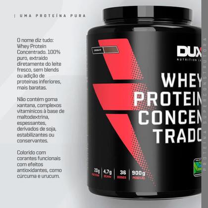 Imagem de Whey Protein Dux Concentrado Sabor Baunilha 450g