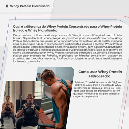 Imagem de Whey Protein Hidrolisado 450g Morango - 100% Proteína Hidrolisada  - NEWNUTRITION