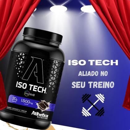 Imagem de Whey Protein ISO Tech Isolado 1500mg HMB 900g Atlhetica