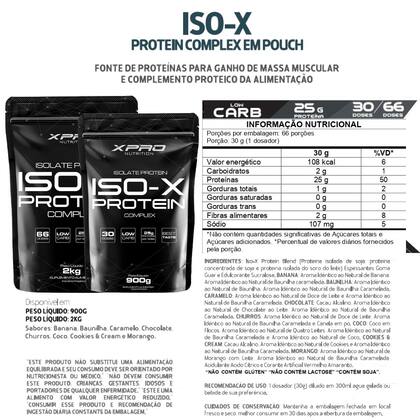 Imagem de Whey Protein Iso - X Protein Complex 900g - XPRO Nutrition