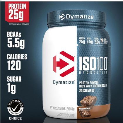 Imagem de Whey Protein ISO100 Hydrolyzed 610g 1,45Lbs Dymatize