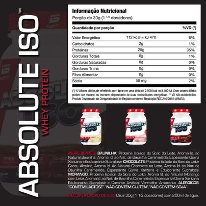 Imagem de Whey Protein Isolado Absolute Iso 2Lbs - Bio Sport