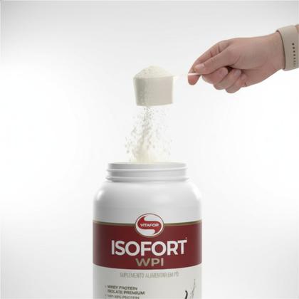 Imagem de Whey Protein Isolado Premium Isofort 900g Vitafor