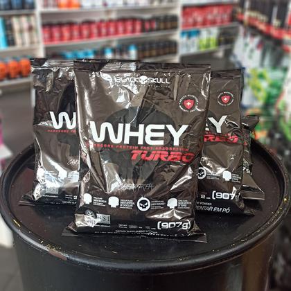 Imagem de Whey Protein Turbo Refil 907g - Black Skull