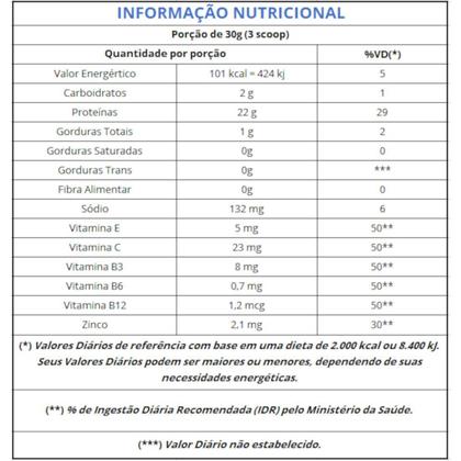 Imagem de Whey Protein Vegan 22g PROTEÍNA VEGANA Sabor Morango 900g