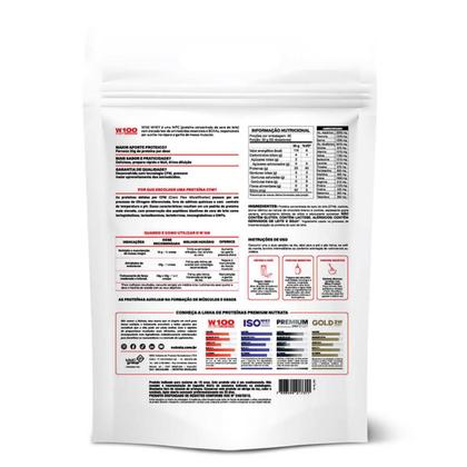Imagem de Whey Protein W100 Concentrado Refil 900g Nutrata