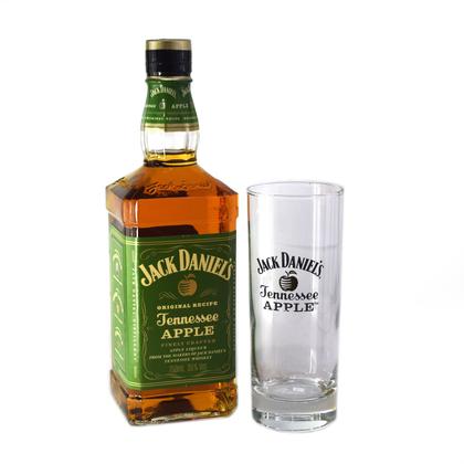 Imagem de Whiskey Jack Daniels Apple 750ml Kit com Copo e Embalagem