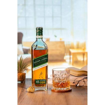 Whisky 15 Anos Johnnie Walker Green Label 750ml - Whisky