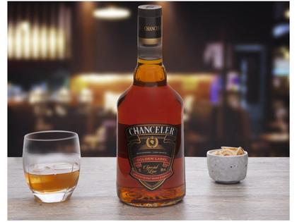 Whisky Chanceler Brasileiro 1 Ano Golden Label - 1L - Whisky