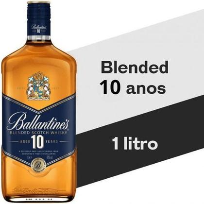 Imagem de Whisky Escocês Ballantine's 10 Anos Scotch Blended 1000ml