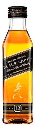 Imagem de Whisky Escocês Johnnie Walker Black Label - Miniatura 50ml