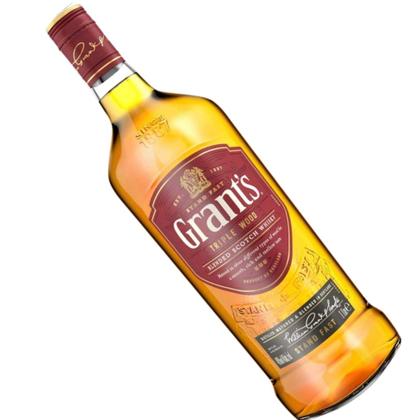 Imagem de Whisky Grants Triple Wood 1000L Com 2 Garrafas