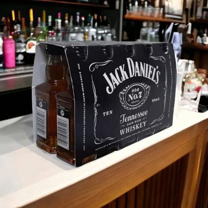 Imagem de Whisky Jack Daniel's Garrafa 50 Ml Kit Com 10 Unidades